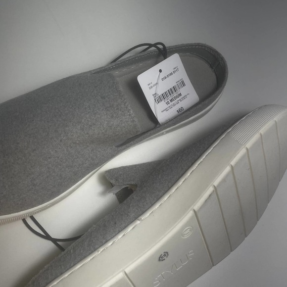 Stylus Wildflower Slip-on Slide Gray Size 10 NIB - Picture 9 of 9
